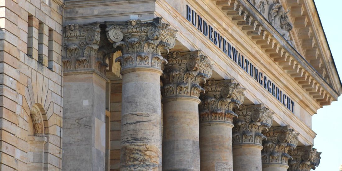 federal administrative court, leipzig, facade